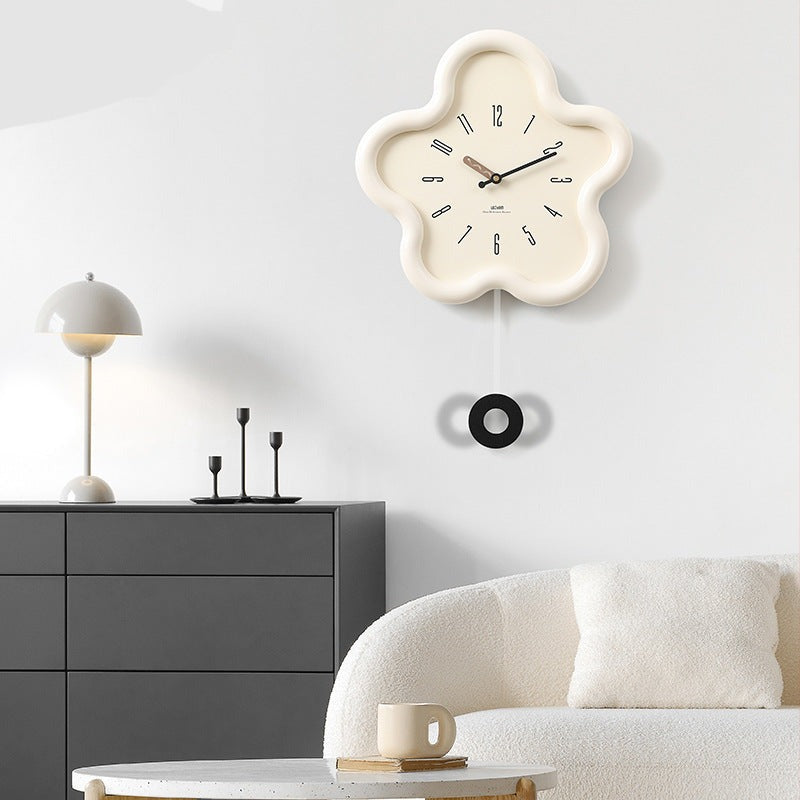 3D Flower Pendulum Clock – Silent Movement, Eco-Friendly SEPHIRA