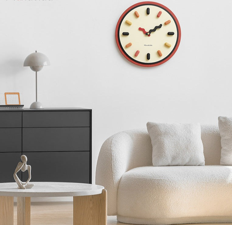 3D Nordic Silent Wall Clock – Eco-Friendly Contemporary Design for Living Rooms SEPHIRA