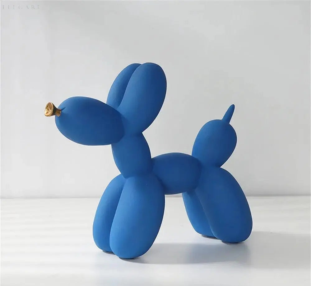 Balloon Ornament with Golden Snout SEPHIRA Darkblue