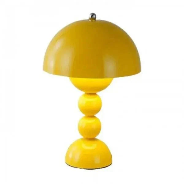 Dorsø - FlowerButton Table Lamp with Modern Design SEPHIRA Yellow