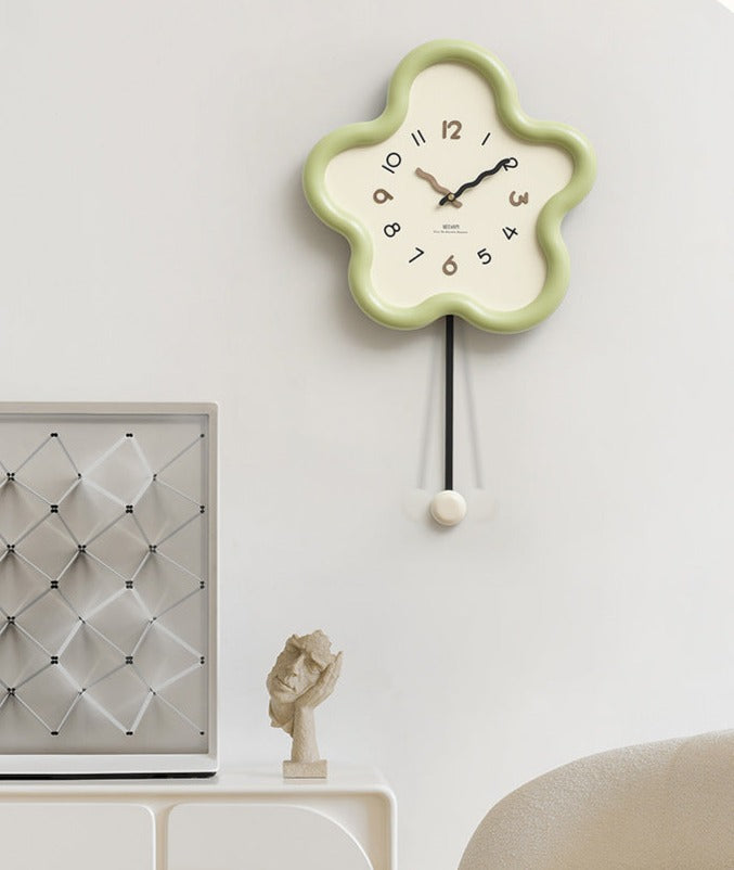 Eco-Friendly Silent Pendulum Wall Clock SEPHIRA