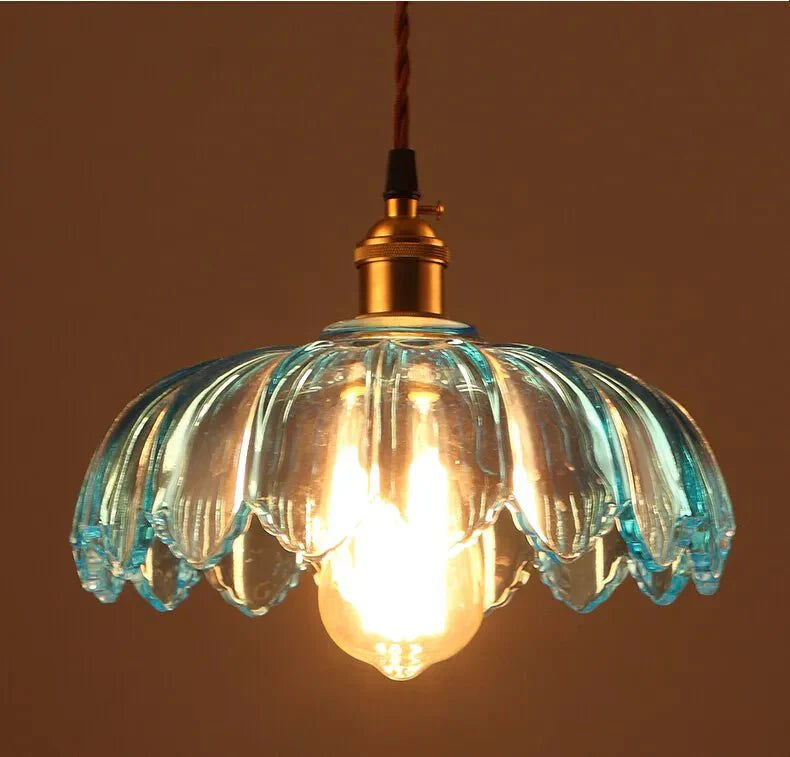 Flower Luxe Pendant Light SEPHIRA Blue