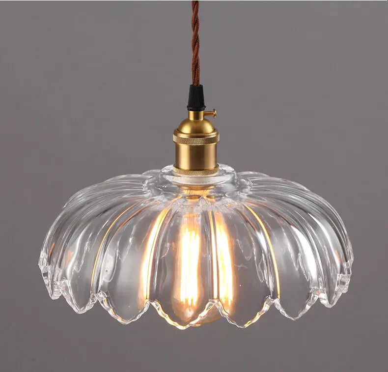 Flower Luxe Pendant Light SEPHIRA Clear