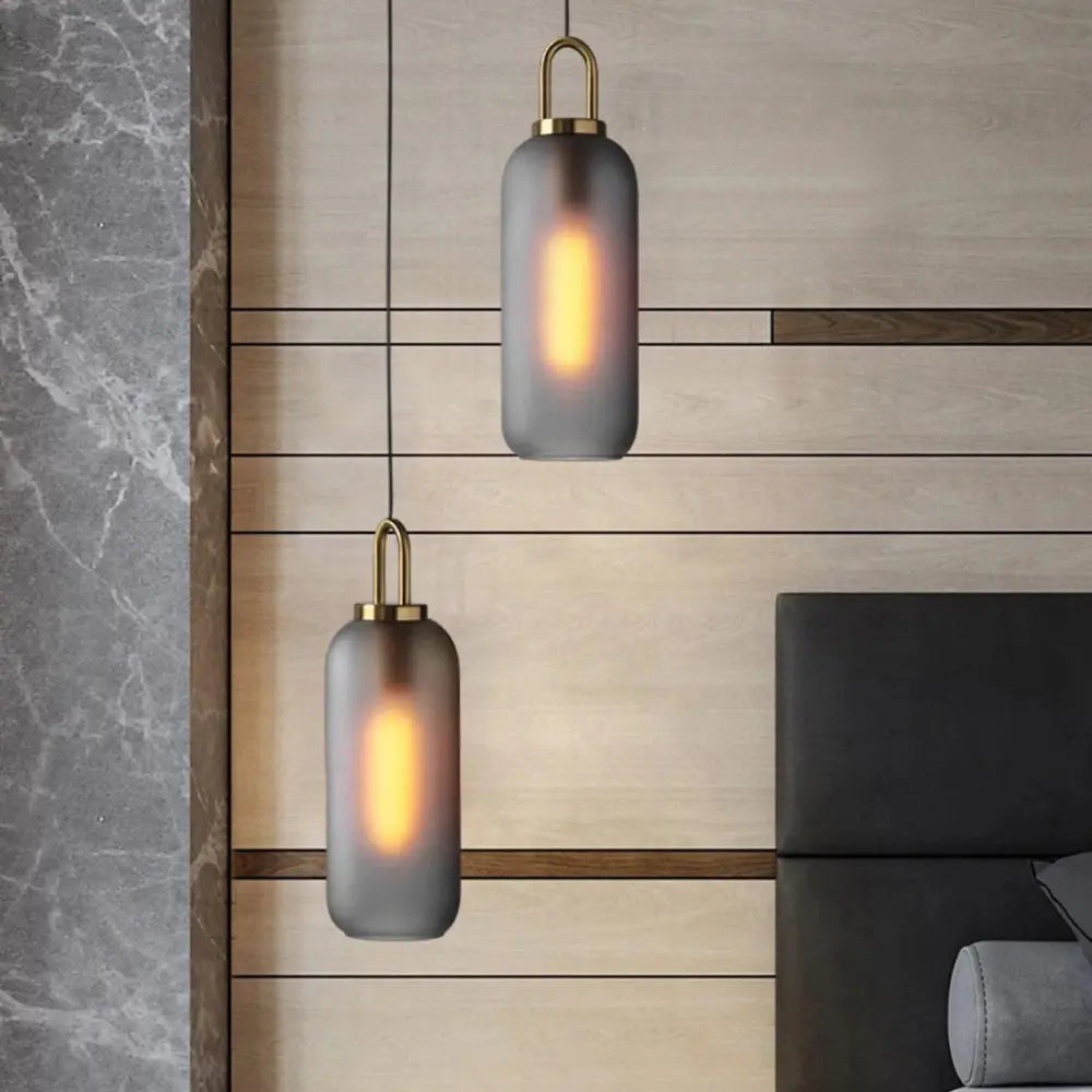 Fulgido - Elegant Glass Capsule Pendant Lamp - Modern Interior SEPHIRA