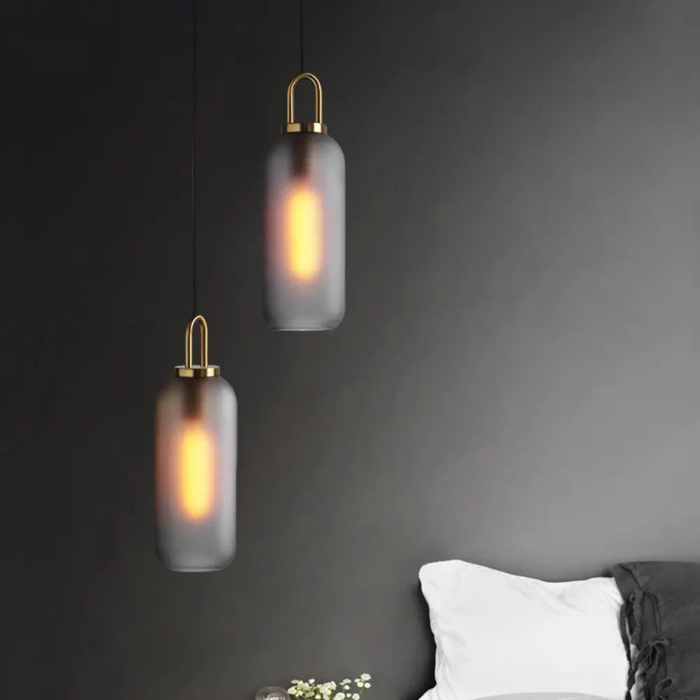 Fulgido - Elegant Glass Capsule Pendant Lamp - Modern Interior SEPHIRA