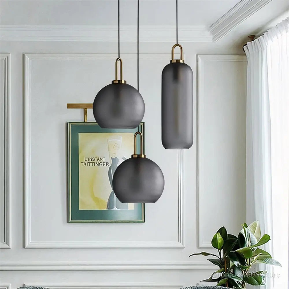 Fulgido - Elegant Glass Capsule Pendant Lamp - Modern Interior SEPHIRA