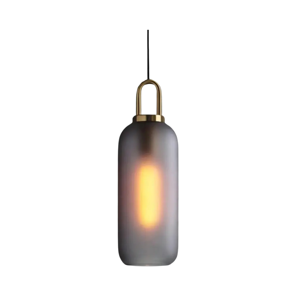 Fulgido - Elegant Glass Capsule Pendant Lamp - Modern Interior SEPHIRA Capsule - ø20cm