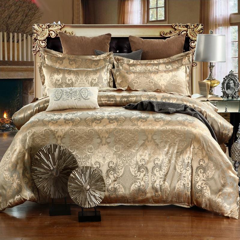 Gold Rush Duvet Cover Set SEPHIRA Queen