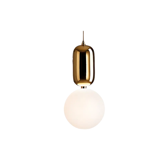 Nordic Style - Lustrous Ombus Gold Pendant Light