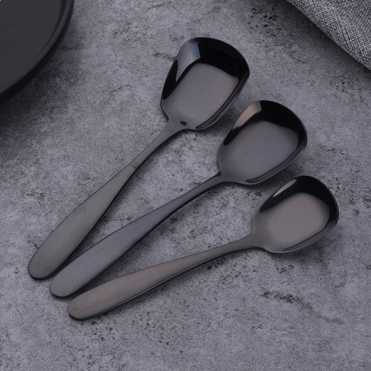 Singapore Serving Spoon SEPHIRA Black